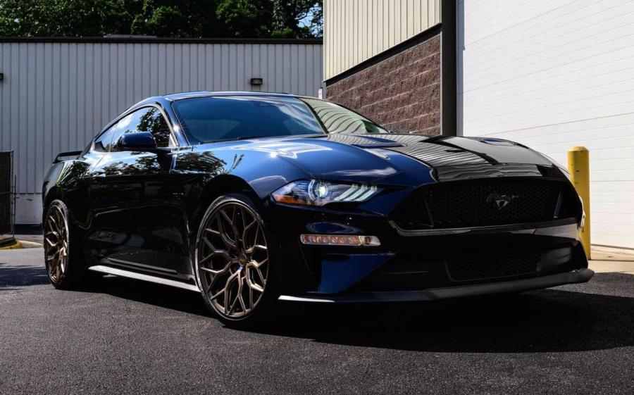 Ford Mustang GT by Designo Motoring on Vossen Wheels (HF-2) '2019